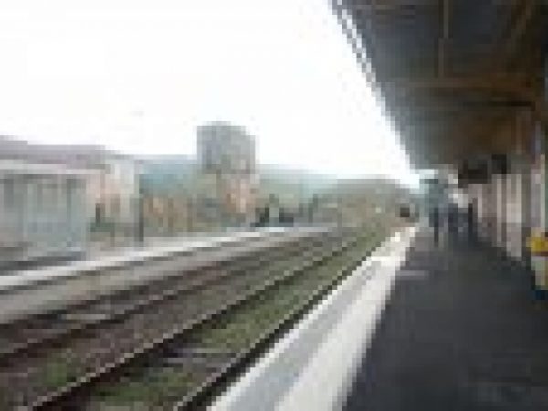 Ligne des Cévennes : action gare de Langogne le samedi 26 octobre 15h30